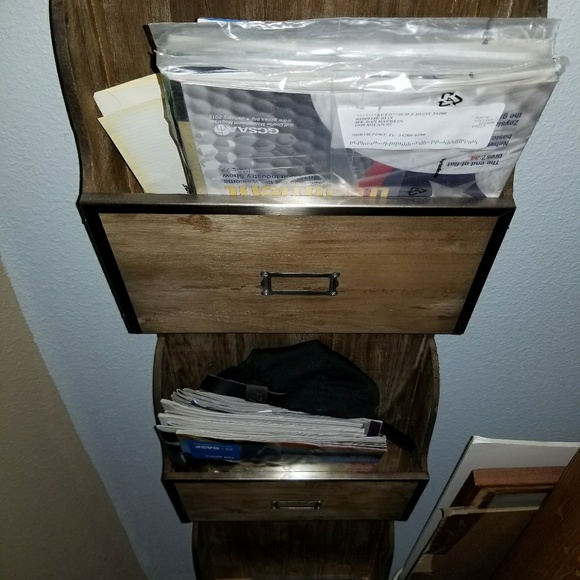 Other 2 Piece Wooden File Boxes Poshmark